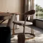 Стул из натуральной кожи LUXURY VISN 35882-29