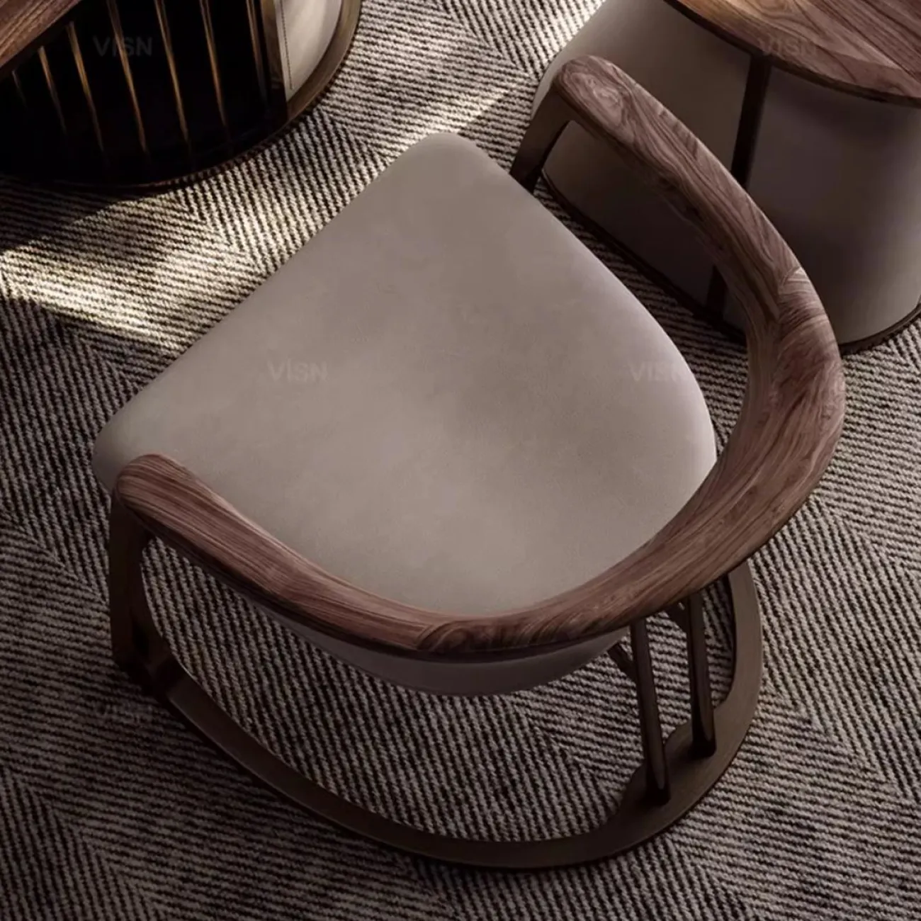 Стул из натуральной кожи LUXURY VISN 35882-29