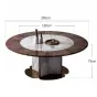 Круглый обеденный стол из массива дерева LUXURY VISN 35884-29