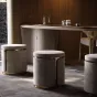 Роскошный кожаный чайный табурет LUXURY VISN 35885-29