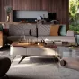 Роскошный журнальный столик из массива дерева LUXURY VISN 35887-29