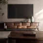 Минималистичный ТВ-шкафа из массива дерева LUXURY VISN 35890-29