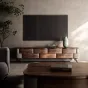 Минималистичный ТВ-шкафа из массива дерева LUXURY VISN 35890-29