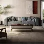 Современный журнальный столик из чёрного ореха LUXURY VISN 35891-29