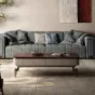 Современный журнальный столик из чёрного ореха LUXURY VISN 35891-29