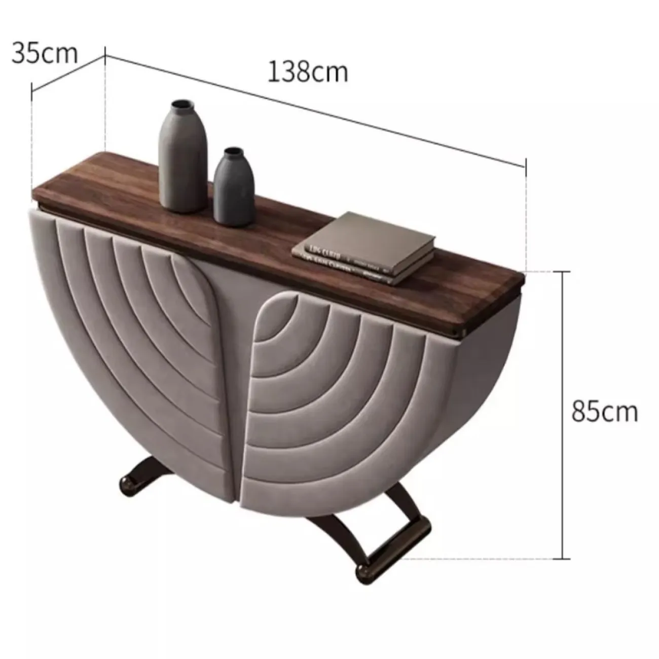 Роскошный кожаный шкаф из массива дерева  LUXURY VISN 35892-29