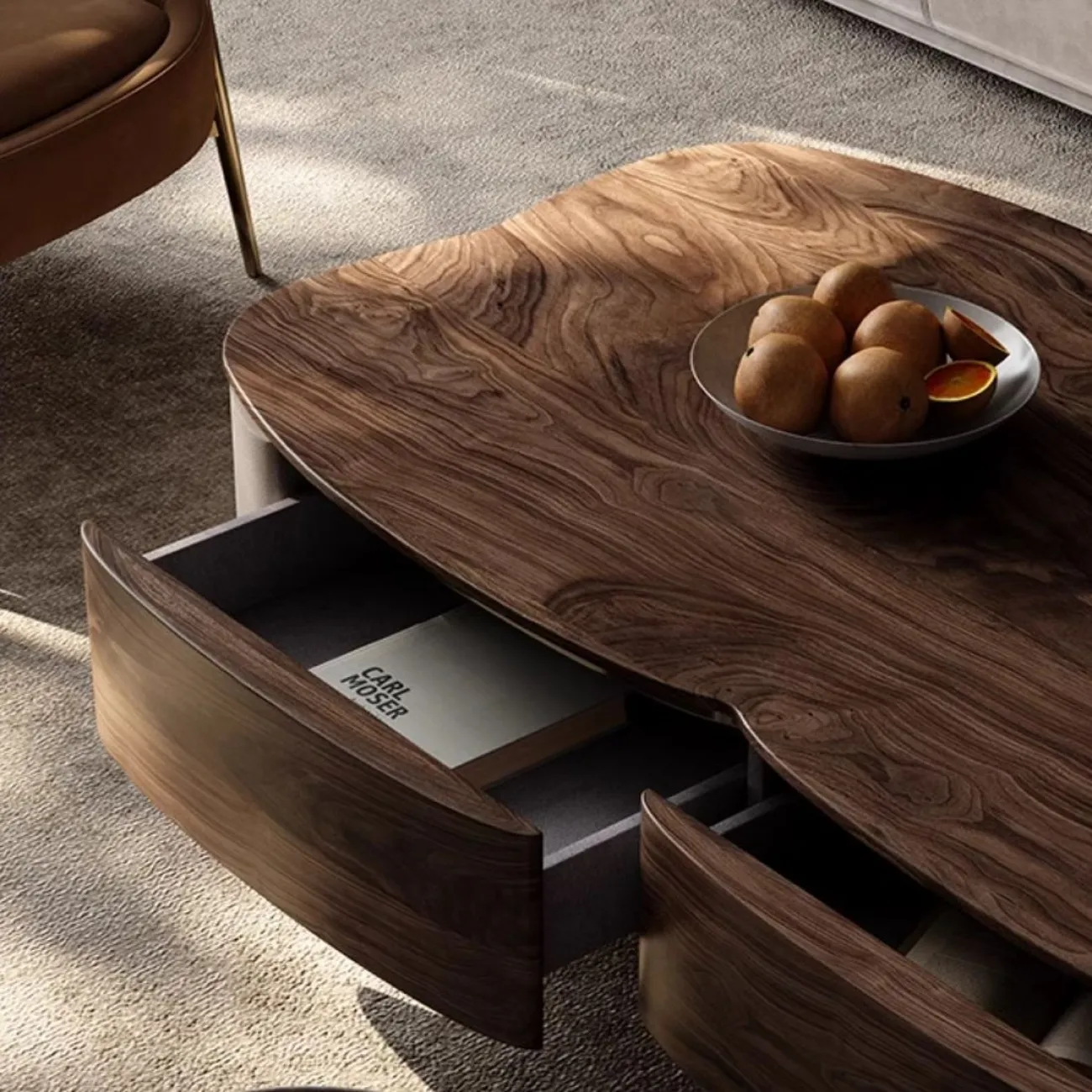 Журнальный столик из массива дерева LUXURY VISN 35893-29