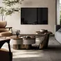 Роскошный журнальный столик из массива дерева LUXURY VISN 35897-29
