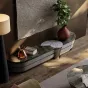 Современная мраморная тумбочка для телевизора LUXURY VISN 35899-29