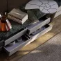 Современная мраморная тумбочка для телевизора LUXURY VISN 35899-29