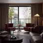 Роскошный приставной столик из массив дерева LUXURY VISN 35901-29