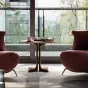 Роскошный приставной столик из массив дерева LUXURY VISN 35901-29