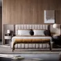Роскошная кожаная прикроватная банкетка LUXURY VISN 35903-29