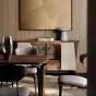 Многофункциональный стеклянный сервант из массива дерева LUXURY VISN 35904-29