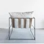 Кожаное стильное кресло Tinton