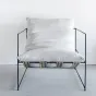 Кожаное стильное кресло Tinton