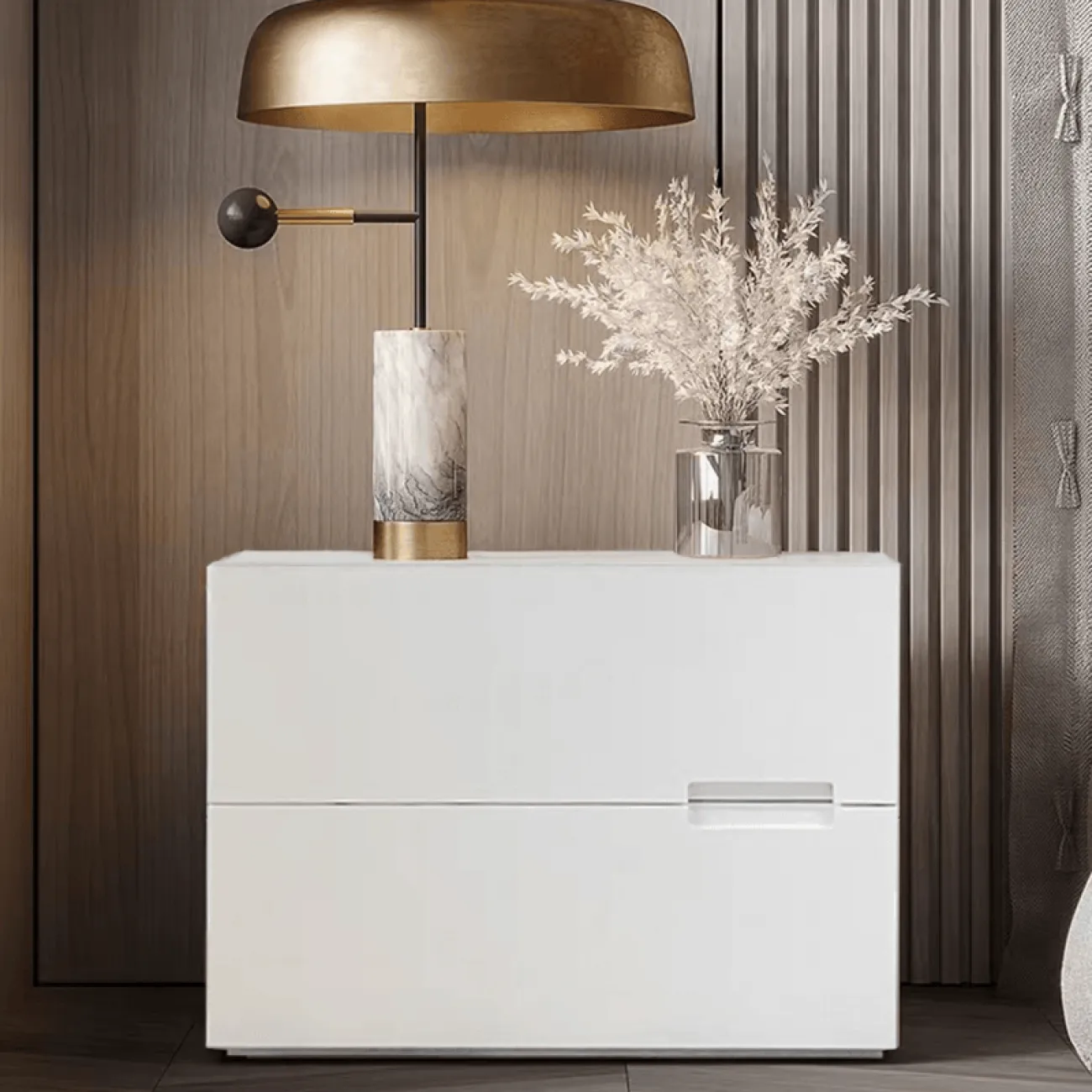 Необычная прикроватная тумба в Современном стиле LaLume AR21280-23