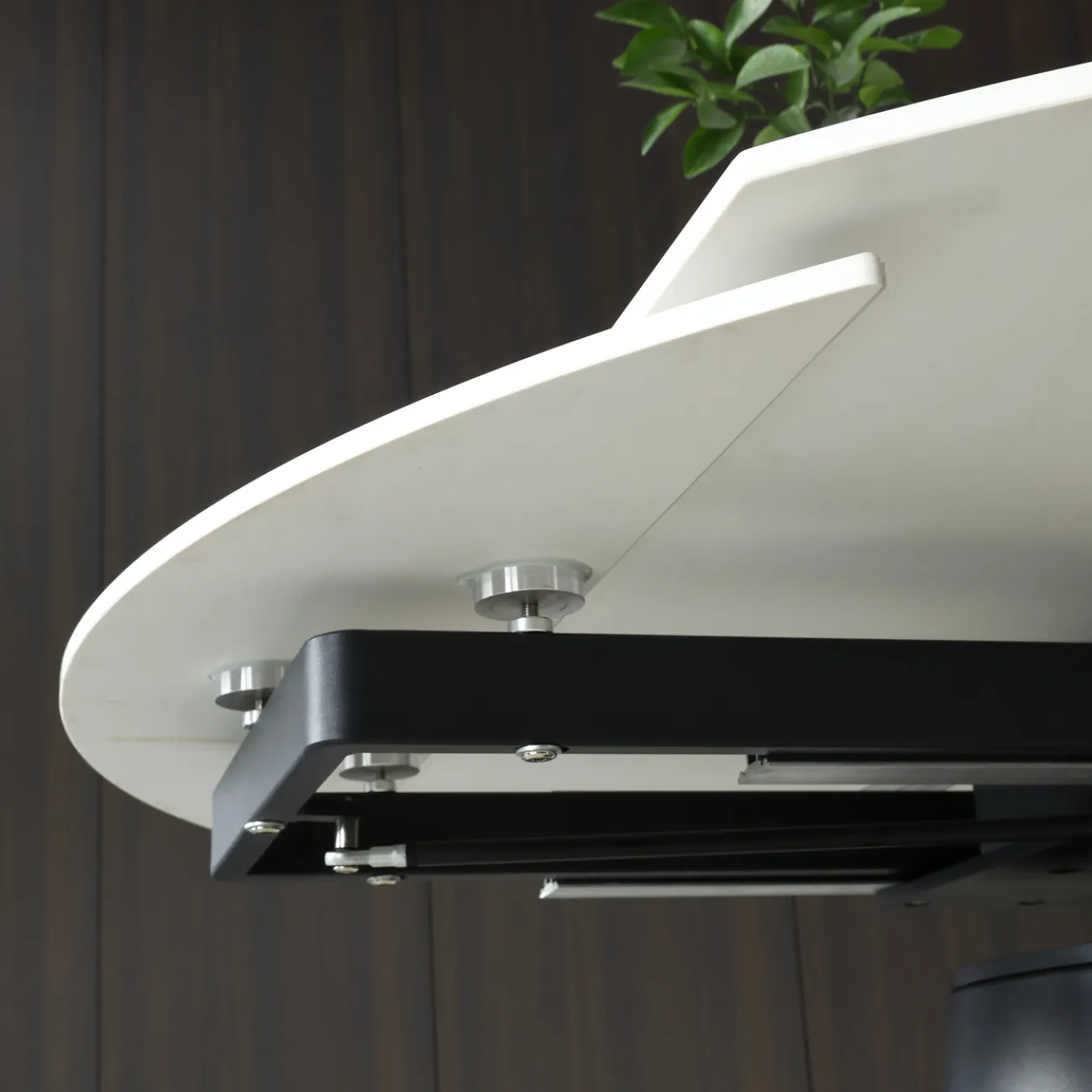 Роскошный обеденный стол-трансформер в Скандинавском стиле LaLume AR21252-23 Роскошный обеденный стол-трансформер в Скандинавском стиле LaLume AR21252-23