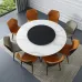 Роскошный круглый обеденный стол LaLume AR21254-23