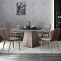 Минималистичный обеденный стол с поворотной частью в Современном стиле LaLume AR21256-23