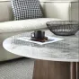 Великолепный журнальный стол из камня в Скандинавском стиле LaLume AR21277-23
