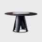 Необычный круглый обеденный стол с вращающейся серединой в стиле Минимализм LaLume AR22299-23