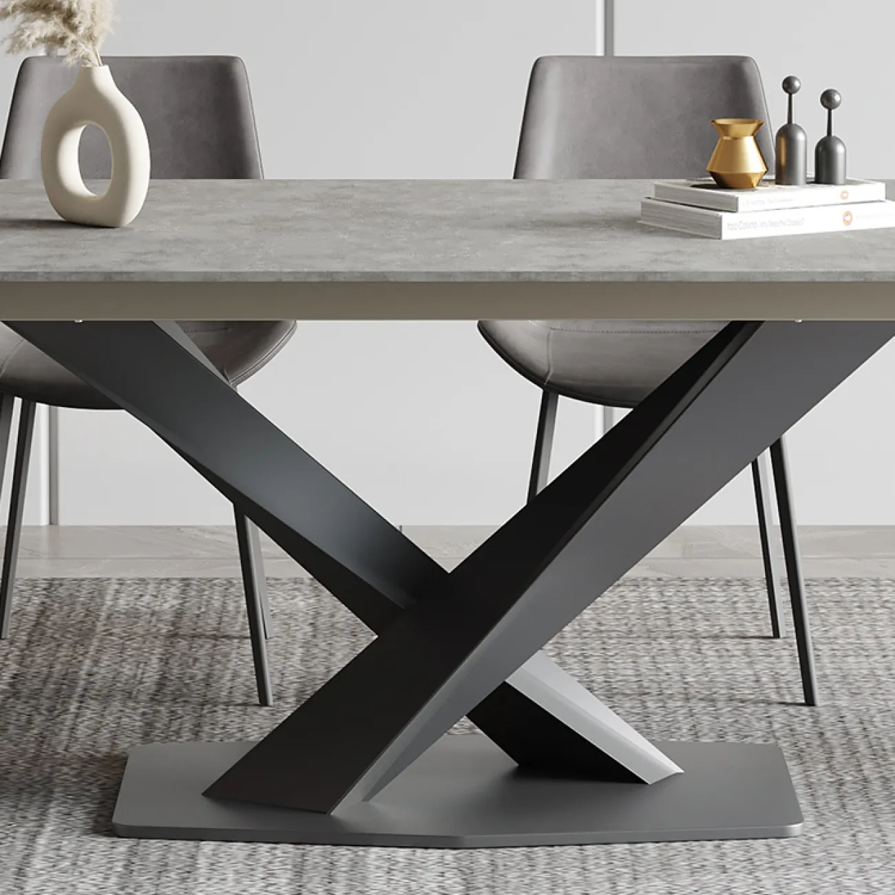 Многофункциональный обеденный раскладной стол в Скандинавском стиле LaLume AR22301-23 Многофункциональный обеденный раскладной стол в Скандинавском стиле LaLume AR22301-23