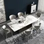 Роскошный обеденный каменный стол в Скандинавском стиле LaLume AR22306-23