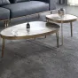 Великолепный журнальный стол из камня в стиле Минимализм LaLume AR22313-23