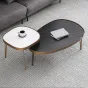 Великолепный журнальный стол из камня в стиле Минимализм LaLume AR22313-23
