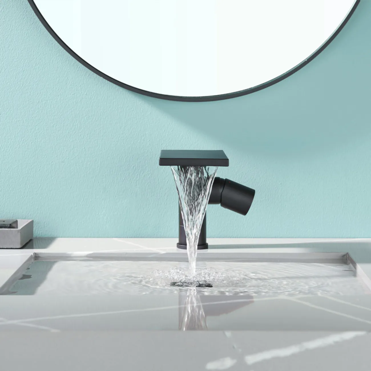 Современный латунный смеситель для ванной комнаты LaLume MB20511-23