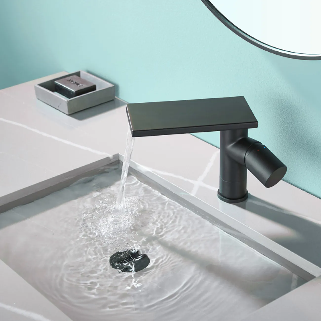 Современный латунный смеситель для ванной комнаты LaLume MB20511-23