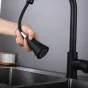 Телескопический латунный смеситель для кухни LaLume MB20522-23
