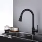Телескопический латунный смеситель для кухни LaLume MB20522-23