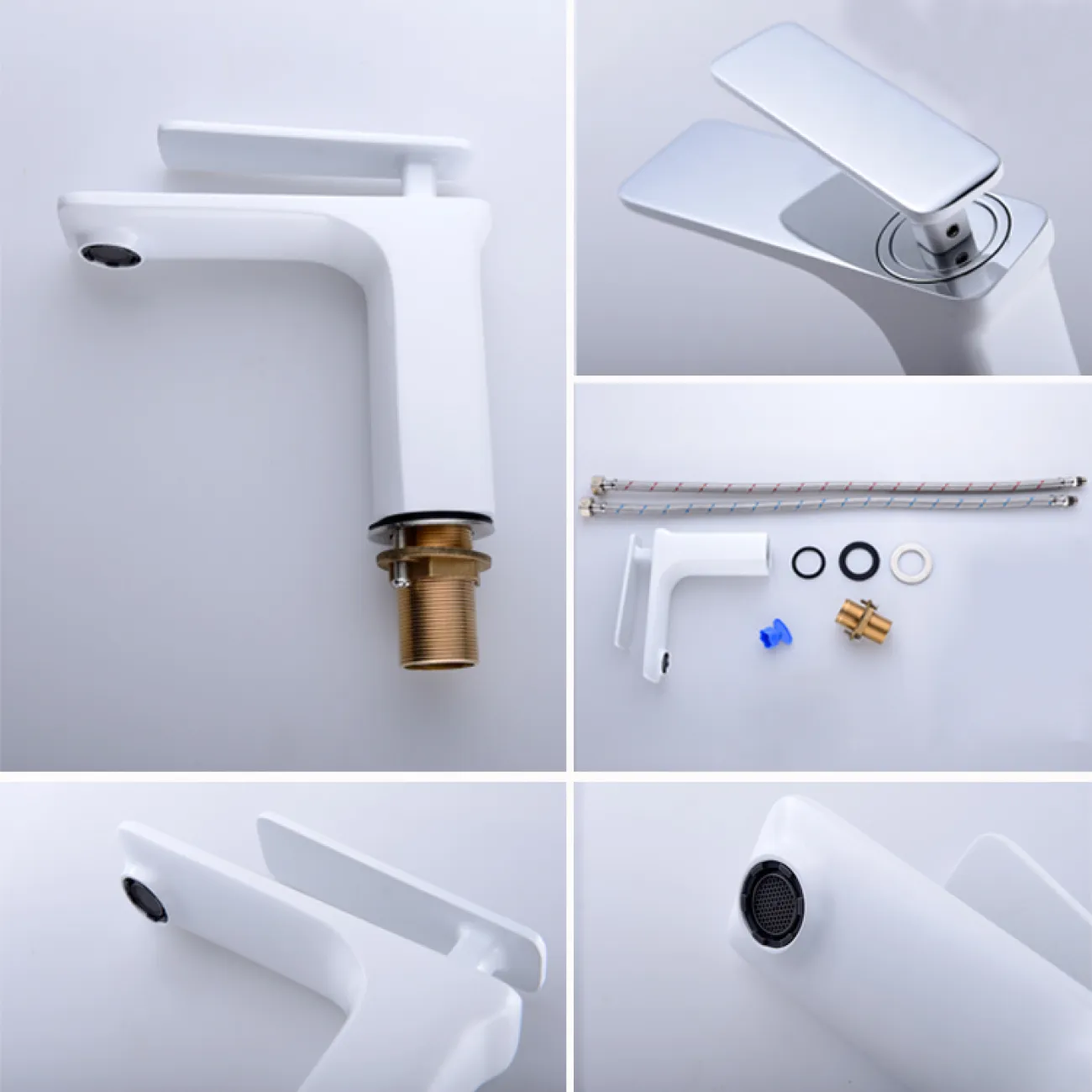 Современный латунный смеситель для ванной комнаты LaLume MB20523-23 Современный латунный смеситель для ванной комнаты LaLume MB20523-23