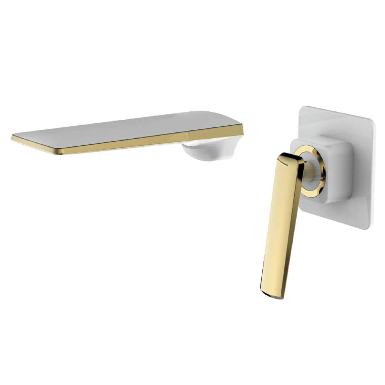 Современный латунный смеситель для ванной комнаты LaLume MB20530-23 Современный латунный смеситель для ванной комнаты LaLume MB20530-23