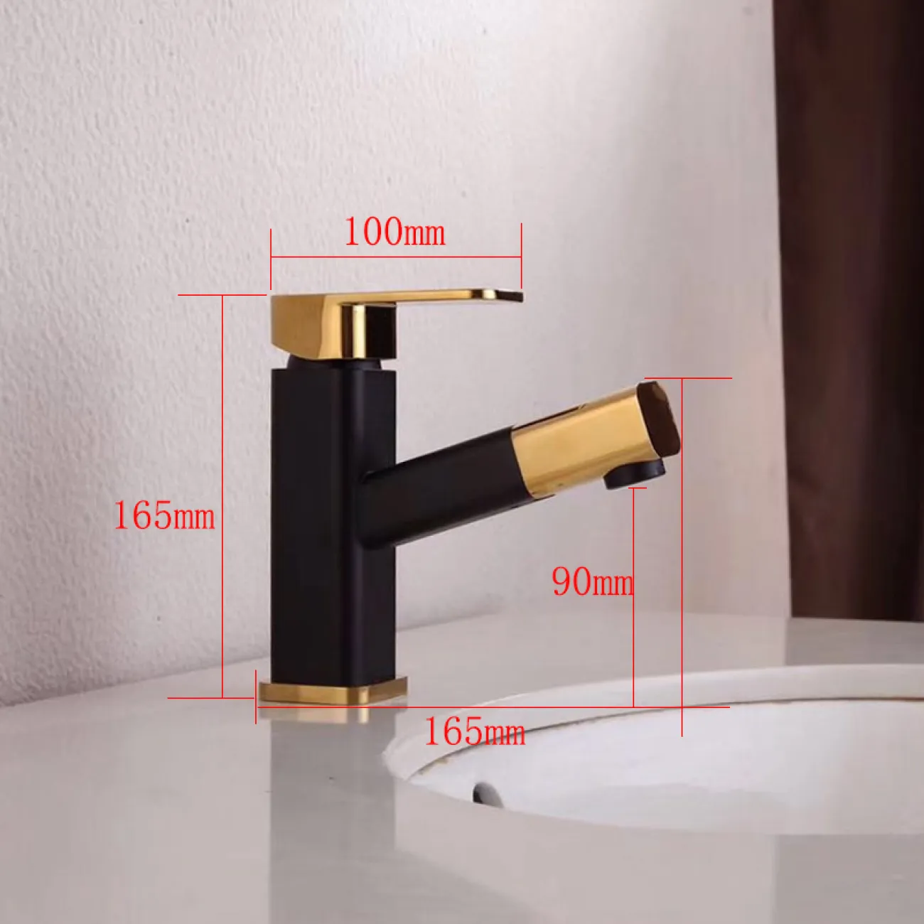 Современный латунный смеситель для ванной комнаты LaLume 20625-23 Современный латунный смеситель для ванной комнаты LaLume 20625-23