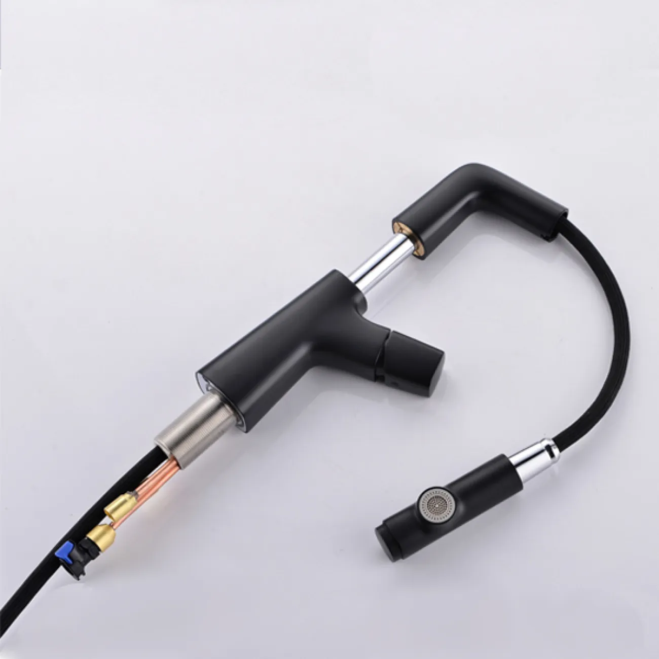 Современный латунный смеситель для ванной комнаты LaLume MB20718-23 Современный латунный смеситель для ванной комнаты LaLume MB20718-23