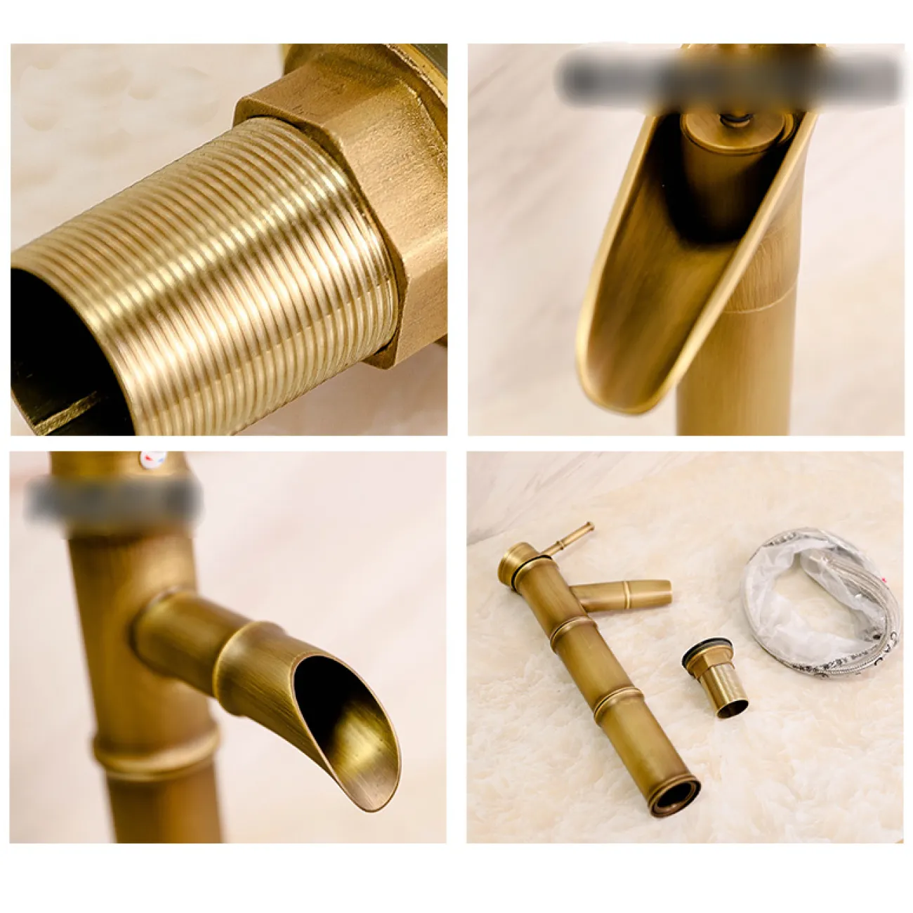 Современный латунный смеситель для ванной комнаты LaLume MB20737-23 Современный латунный смеситель для ванной комнаты LaLume MB20737-23