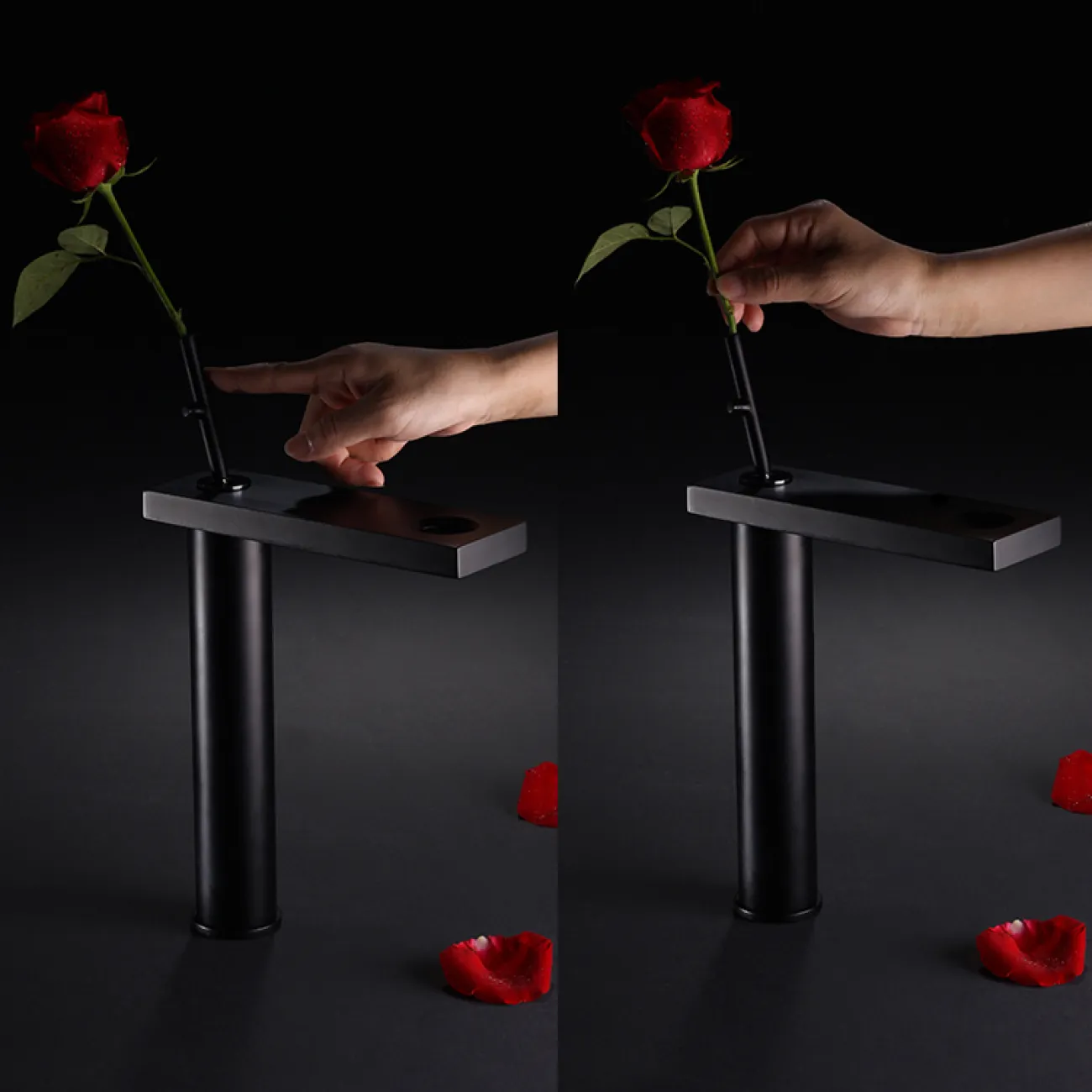 Современный латунный смеситель для ванной комнаты LaLume MB20798-23