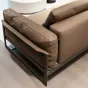 Роскошный прямой диван из кожи MIZEO 37329-29