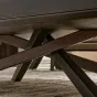 Журнальный столик из массива дерева в скандинавском стиле MIZEO 37330-29