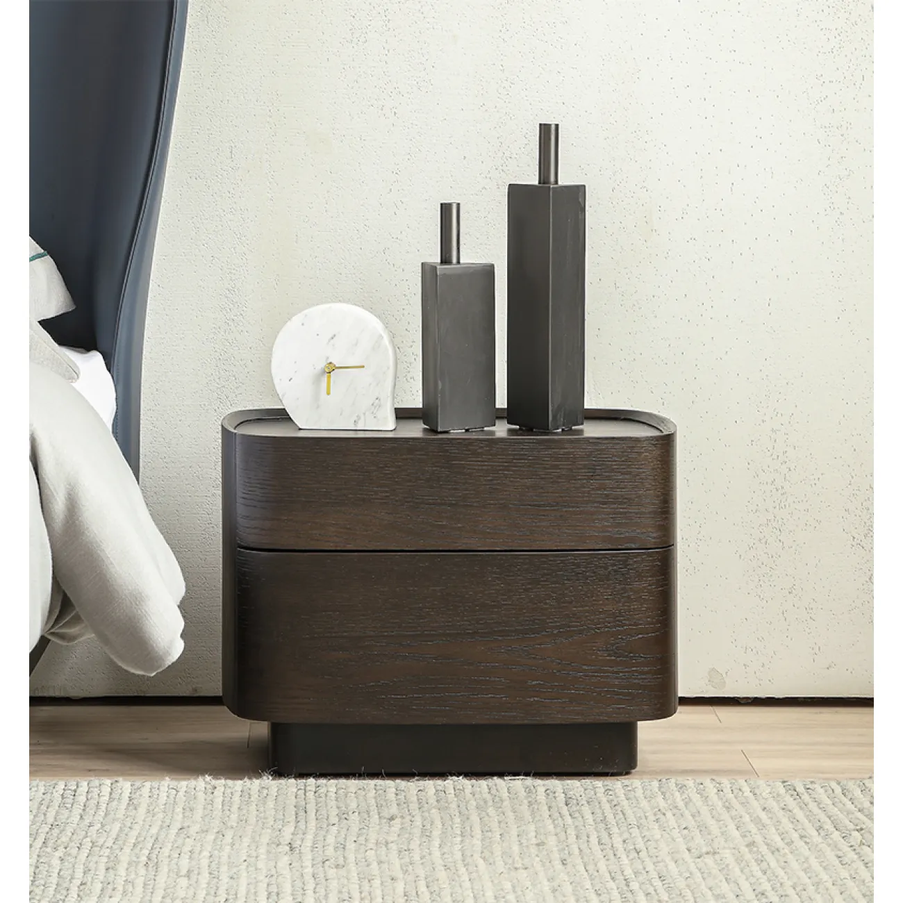 Прикроватная тумбочка из массива дерева MIZEO 37332-29