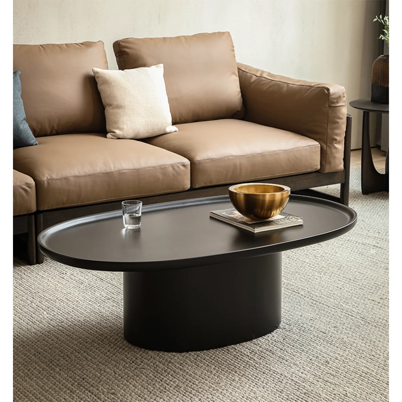 Роскошный журнальный столик из массива дерева MIZEO 37336-29