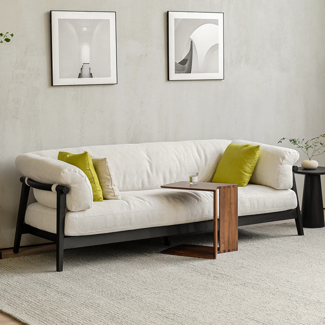 Итальянский минималистичный диван  MIZEO 37340-29