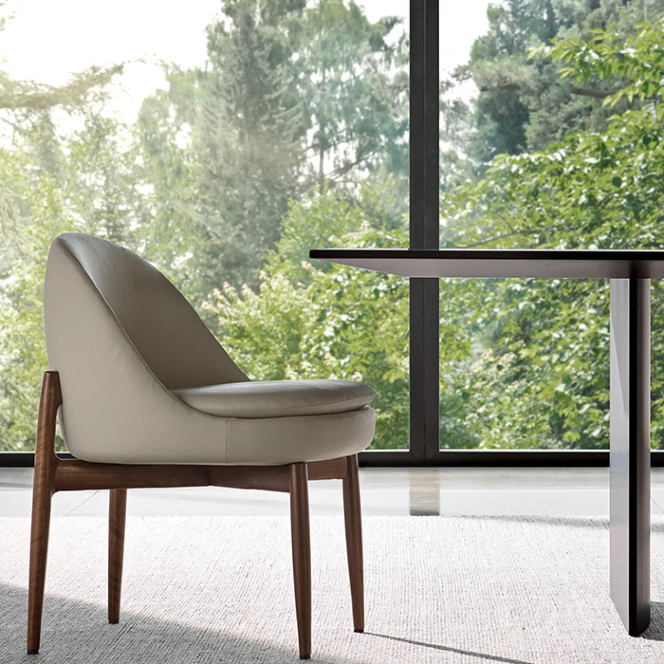 Современное кресло из ясеня MIZEO 37345-29