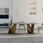 Роскошный каменный обеденный стол MIZEO 37347-29