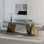 Роскошный каменный обеденный стол MIZEO 37347-29