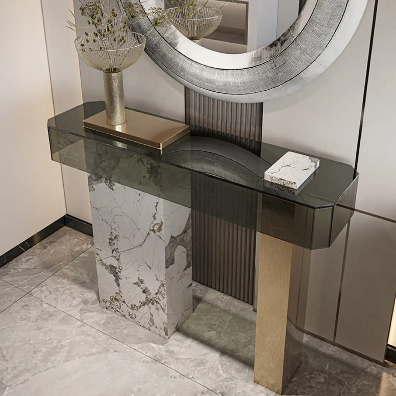 Очаровательный модный консольный столик MSS 37349-29