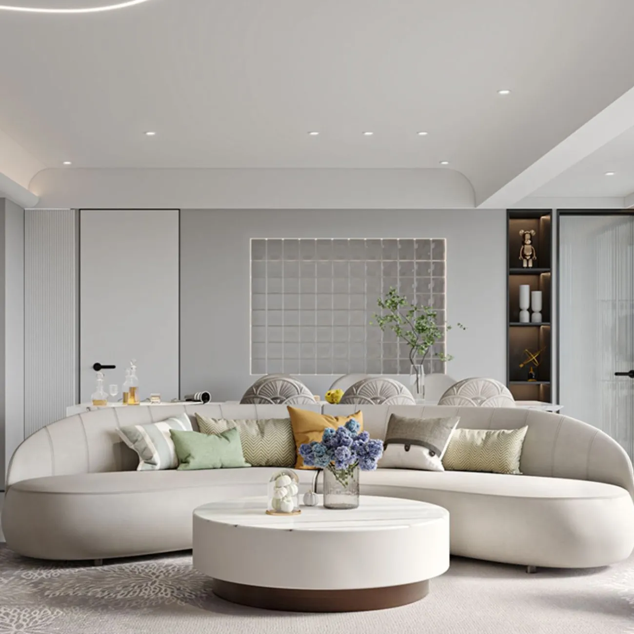 Итальянский роскошный мраморный журнальный столик MSS 37350-29